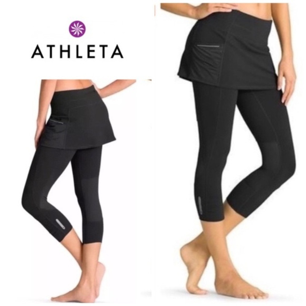 Athleta 2 in 1 Tight Skirted Leggings Size Small